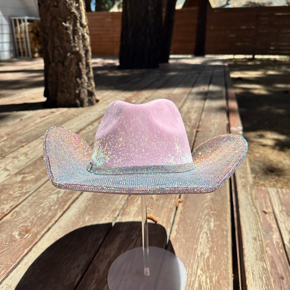 Pink Rhinestone cowboy hat - Picture 5 of 7